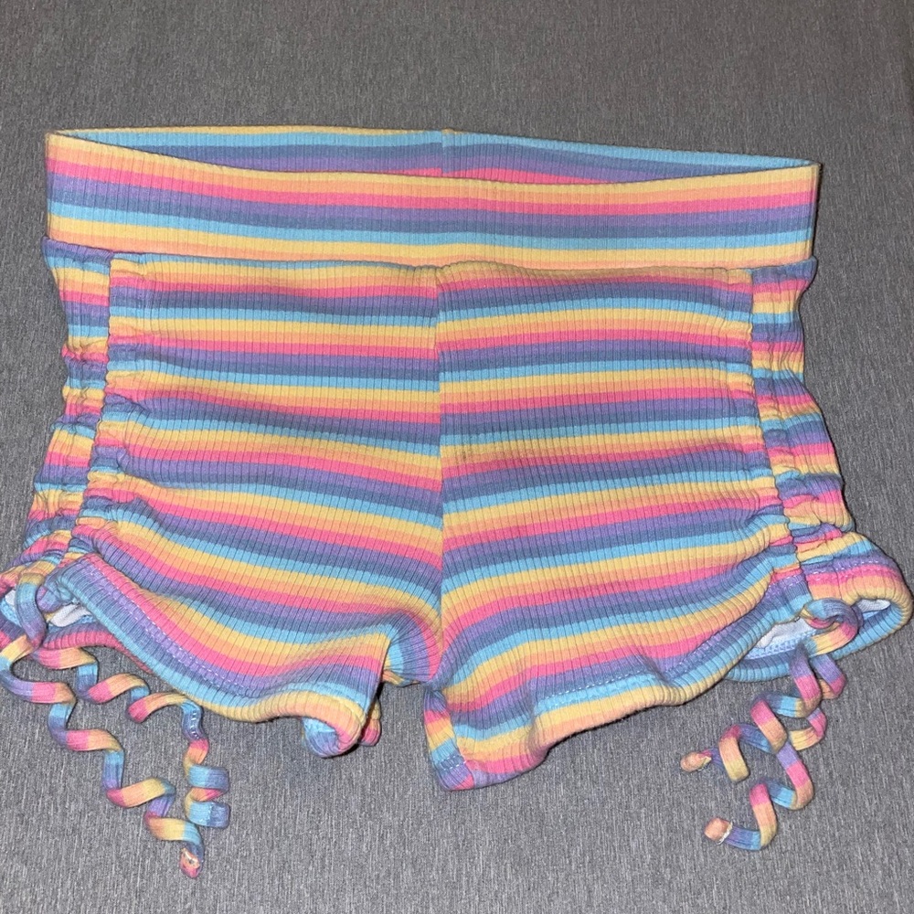 70s Rainbow Shorts